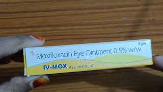 Moxifloxacin eye ointment  Uses  benifits  Doses  Optometry solution [upl. by Malena596]