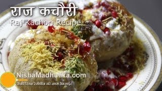 Raj Kachori Recipe  Raj Kachori Chaat Video  राज कचौरी चाट [upl. by Deena996]