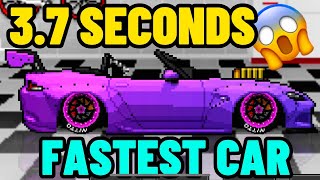 NEW FASTEST CAR 2023  Pixel Car Racer 37 Seconds [upl. by Osmond]