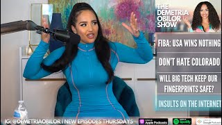 The Demetria Obilor Show Episode 2 Dont Hate Colorado Football Hate US Privacy Laws [upl. by Florry]