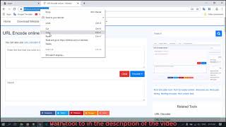 URL Encode online [upl. by Noiramed477]
