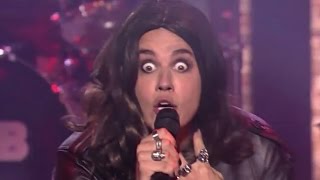 Justin Bieber Nails Ozzy Osbournes quotCrazy Trainquot Lip Sync Battle Preview on Spike [upl. by Kurr]