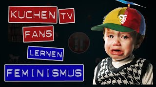 Ich bringe KuchenTv Fans FEMINISMUS bei feat Mitreden amp Gender pay gap [upl. by Clovis470]