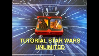 Tutorial Sar Wars Unlimited  Aprende a jugar a Star Wars unlimited [upl. by Suhail63]