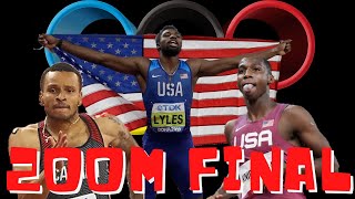 Mens 200M Final Tokyo 2020 Olympics HalftimeTv [upl. by Hertz]