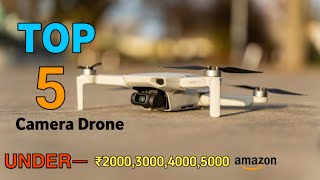 Best 5 Camera Drones under 5000rs  Best 5 drones with camera  best budget drones in 2024 Hindi [upl. by Ailuy]