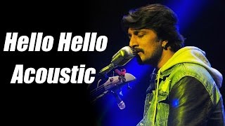 Bachchan  Hello Hello Unplugged Version  Sudeep  Bhavana  V Harikrishna [upl. by Sirromad]