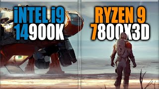 i9 14900K vs 7800X3D Benchmarks  Tested in 15 Games and Applications [upl. by Lantha]