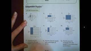 Lesson 86 Area of a Rectangle [upl. by Rica]