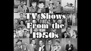 TV Shows from the 1950s [upl. by Dionisio]