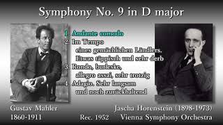 Mahler Symphony No 9 Horenstein amp VSO 1952 マーラー 交響曲第9番 ホーレンシュタイン [upl. by Cosma]