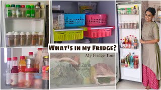 My fridge tour  675ltr Wardrobe fridge  Whats inside my fridge [upl. by Ahsenot933]