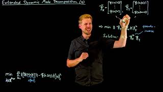 Extended Dynamic Mode Decomposition 2  The EDMD algorithm DS4DS 806 [upl. by Gertie]