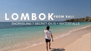 BEST SNORKELING IN INDONESIA  Lombok Travel Vlog  Secret Gilis Waterfalls and Remote Beaches [upl. by Button]