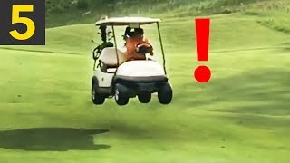 Top 5 Golf Cart Jumps [upl. by Michiko167]