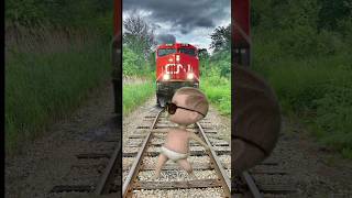 Funny train vs dancing joker train driver tom train vfx trending [upl. by Merce]