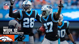 Denver Broncos vs Carolina Panthers  2022 Week 12 Game Highlights [upl. by Huang]