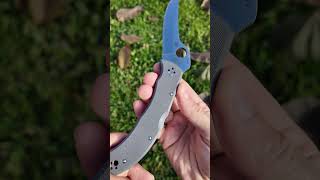 Spyderco Massad Ayoob Serrated Cruwear C60GSGY [upl. by Ahselrak]