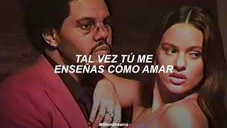 The Weeknd ft ROSALÍA  Blinding Lights Video Oficial  TraducciónLetra [upl. by Rosy]