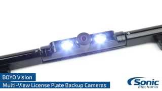 BOYO Vision License Plate Frame Style BackUp Cameras [upl. by Dana]