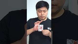 Crazy Card Hole Magic Trick shorts tutorial trending [upl. by Marrin]