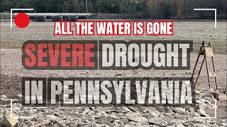 Severe Drought Affecting Green Lane Reservoir in Pennsylvania [upl. by Verner]