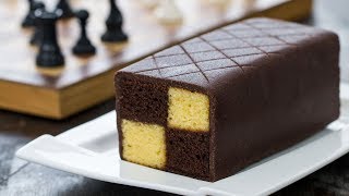 Chocolate Almond Battenberg Cake [upl. by Imis203]