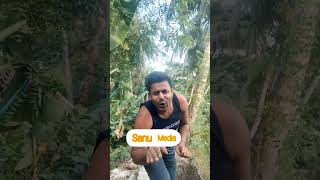 Monkey comedy video 😂🤣San media tending funny comedy short video [upl. by Narmi459]