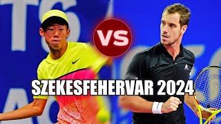 Richard Gasquet vs Chun Hsin Tseng SZEKESFEHERVAR 2024 Highlights [upl. by Atilef]