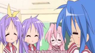 lucky☆star episode 23 Konata and miyukis sneeze [upl. by Wat900]