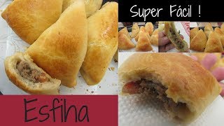 Receita FÁCIL de ESFIHA FECHADA [upl. by Osrit]