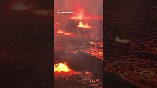 Hawaiis Kīlauea volcano erupts from crater Shorts [upl. by Teragram]