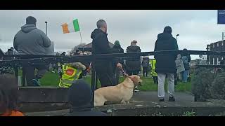 Arklow Says No Peaceful Assembly Feb 10 2024 footage of the people walking into Arklow town [upl. by Hake]