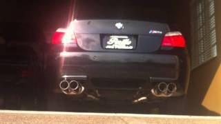 E60 M5 Dinan Exhaust [upl. by Ynabla]