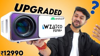 WZATCO Yuva Plus Android 2024 Upgraded Projector Review  Best 1080p Projector Under 15000 [upl. by Yeldoow]