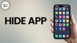 How to Hide Apps on iPhone [upl. by Nerret]