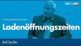 Ralf Stadler Ladenöffnungszeiten [upl. by Haniraz767]