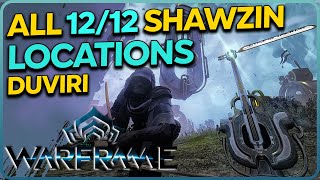 All 12 Shawzin Duviri Locations Warframe [upl. by Mathe]