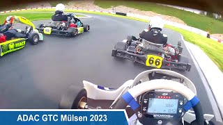 Mülsen 2023 I Highlights Super Race Weekend I German Karting Endurance Championship GTC I Kart POV [upl. by Hazelton77]