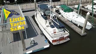 1989 Grand Banks 42 Trawler for sale at Little Yacht Sales [upl. by Nagaer]