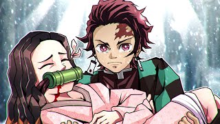 What if Tanjiro Killed Nezuko in Ep 1 [upl. by Nakah]