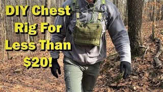 DIY Chest RigSimple Cheap Awesome How does it compare to Hill People Gear Kit Bag [upl. by Wyon912]