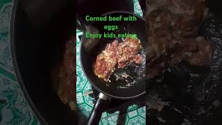 Corned beef with eggs [upl. by Nosretep803]