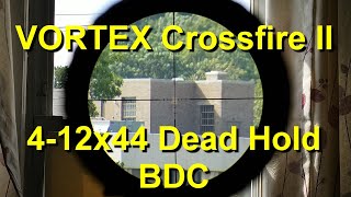 Vortex Crossfire II 412x44 Dead Hold BDC  First Person RePew [upl. by Luana8]