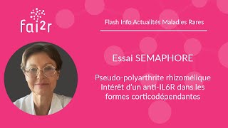 Pseudopolyarthrite rhizomélique intérêt de antiIL6R dans les formes corticodépendantes [upl. by Imis]