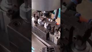 4 Axis Multi Spindle Drilling Machine machinedrilling [upl. by Kirre175]