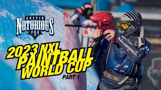 NXL World Cup 2023  Austin Notorious  Pro Paintball vs Virst Factory amp New Orleans Hurricanes [upl. by Keener750]