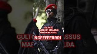 PRAJURIT KOPASSUS MARAHI KAPOLDA  SANGAR BRAY [upl. by Hali]