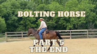 Bolting Horse Part 5 the end [upl. by Older]