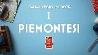 I  Unboxing the PIEMONTESI Torino Italian Regional Card Deck 1 of 16 Italian Decks [upl. by Em]